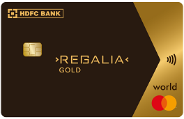hdfc bank regalia credit card gold